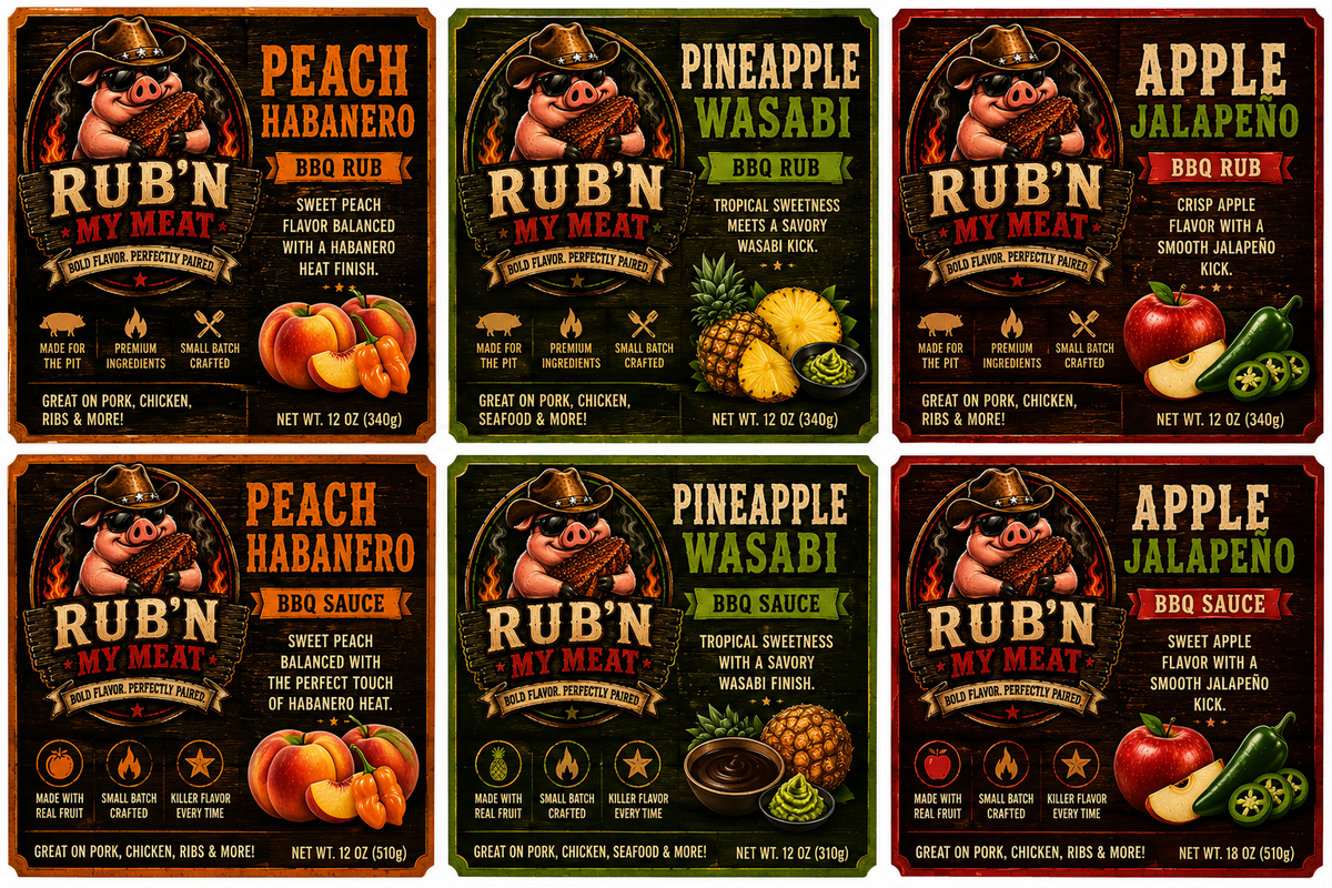 A unique blend of flavors crafted by our renowned BBQ masters 